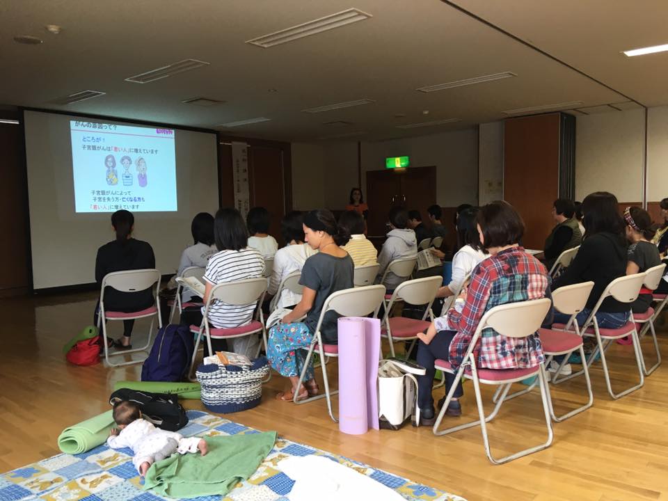 白馬村での講演会が始まりました。