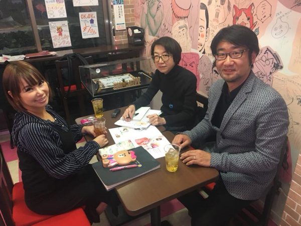 ニュースレターの取材