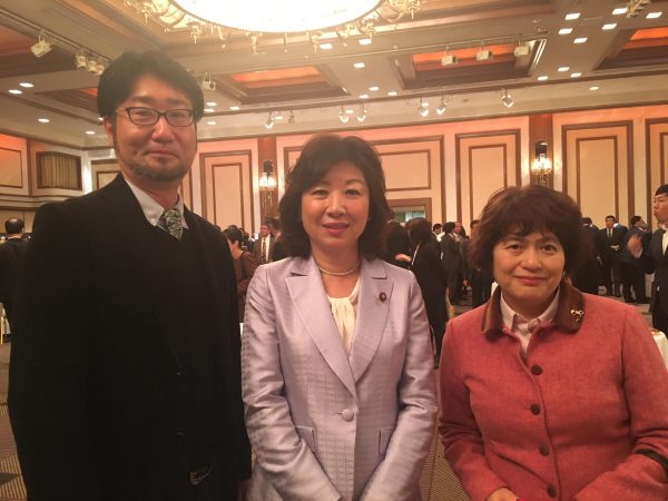 野田聖子会長の政治パーティーに参加して来ました！